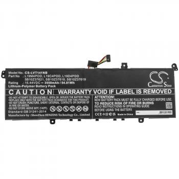 Laptop Battery for Lenovo ThinkBook 13s 14s 5B10Z37621 15.44V 3550mAh CAMERON SINO