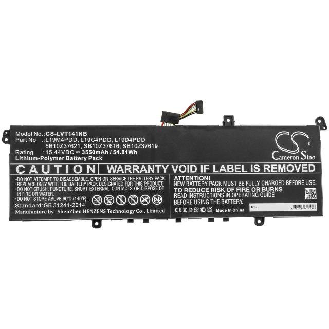 Laptop Battery for Lenovo ThinkBook 13s 14s 5B10Z37621 15.44V 3550mAh CAMERON SINO 