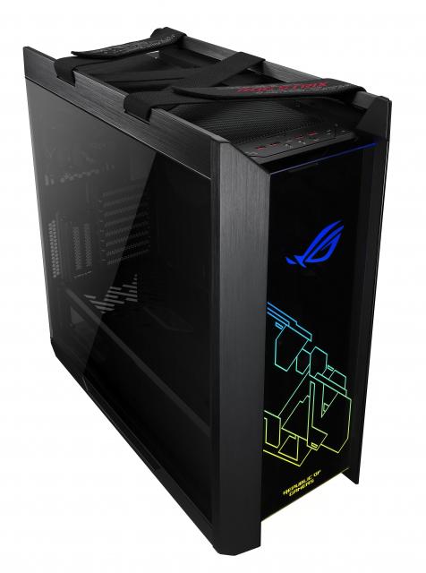 Кутия ASUS ROG Strix Helios, ATX/EATX, Mid-Tower, Aura Sync ARGB 