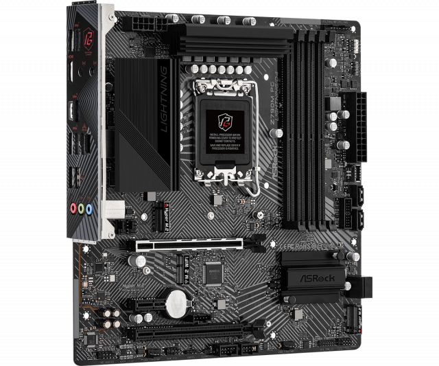 Motherboard  ASROCK Z790M PG Lighting , LGA 1700 