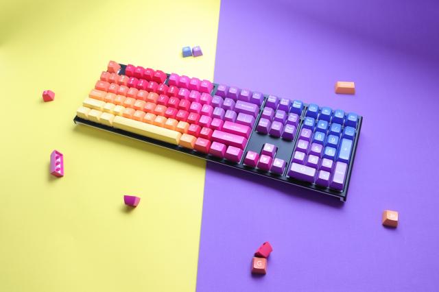 Ducky Afterglow 108-Keycap Set ABS Double-Shot US Layout 