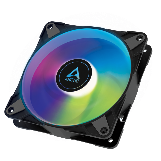 Вентилатори ARCTIC P12 Black, A-RGB, 120mm, 3 Fan комплект 