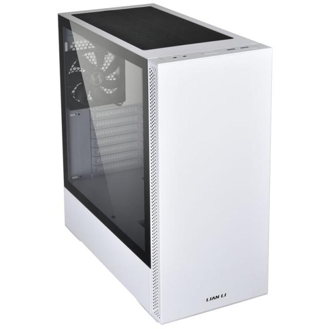 Кутия Lian-Li LANCOOL 205 Mid-Tower, Tempered Glass, Бяла 