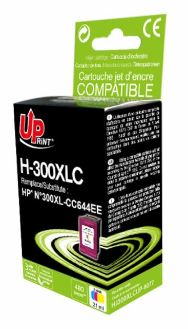 Ink cartridge UPRINT CC644EE HP 300XL, Colours 