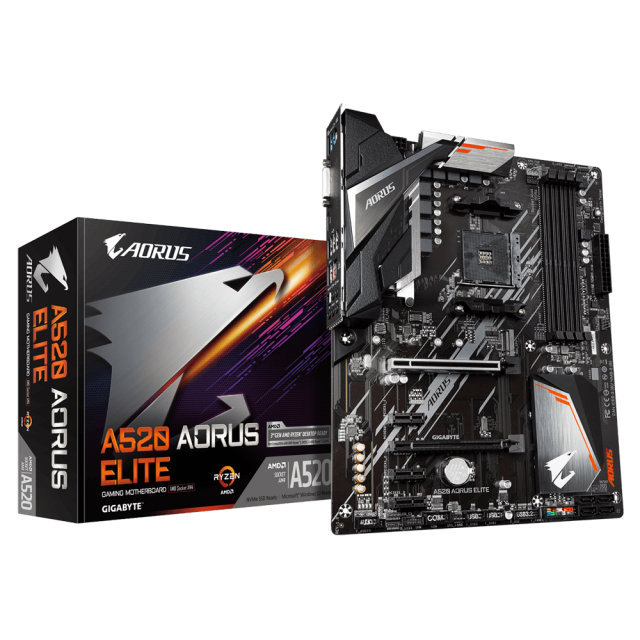 Дънна платка GIGABYTE A520 AORUS ELITE AM4 