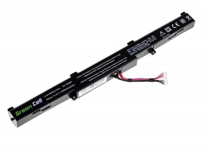 Laptop Battery for Asus A41-X550E F550 F750 K550 K750 R510 R750 X550 X750 14.4V 2200mAh GREEN CELL 