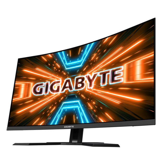 Gaming Monitor Gigabyte M32QC-EK, 31.5" inch VA 1500R, QHD, HDR, 170hz, 1 ms, KVM 