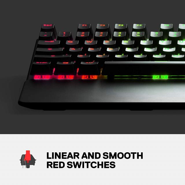 Механична Геймърскa клавиатура Steelseries Apex 7 TKL Red Switch 