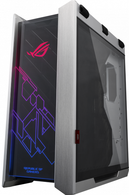 Кутия ASUS ROG Strix Helios White Edition, ATX/EATX, Mid Tower, Aura Sync RGB 