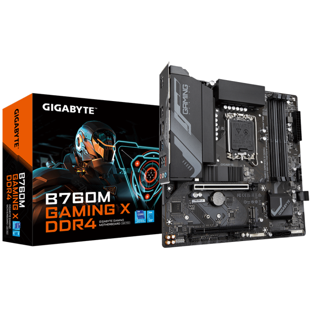 Дънна платка GIGABYTE B760M GAMING X, socket 1700 