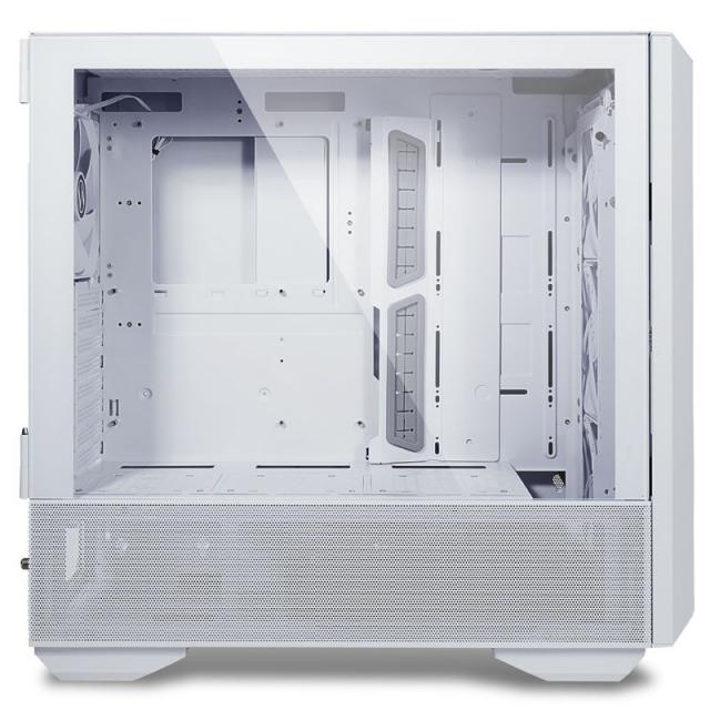 Case Lian Li LANCOOL III RGB Mid-Tower, Tempered Glass, White 