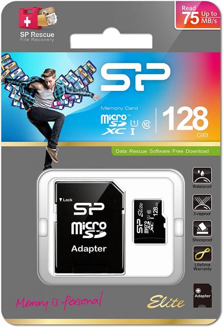 Memory card Silicon Power Elite, 128GB 