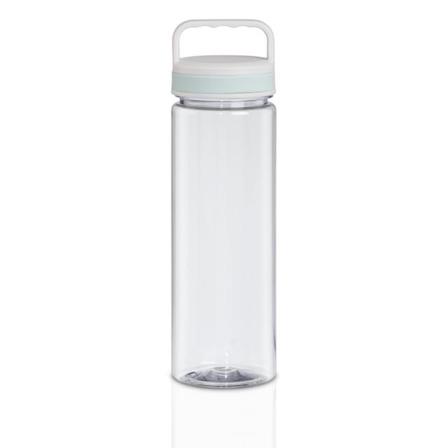 Xavax Drinking Bottle, 900ml, Leak-proof, Handle, Screw Cap, transparent 