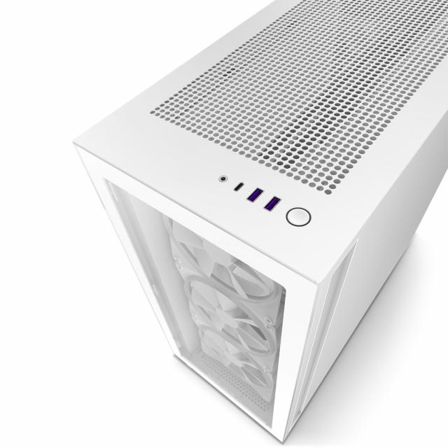 Case NZXT H7 Elite Matte White 