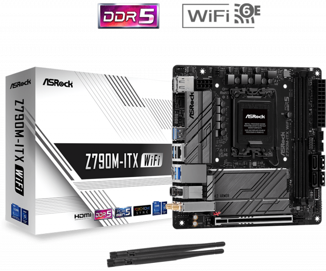 Motherboard ASRock Z790M-ITX WiFi 