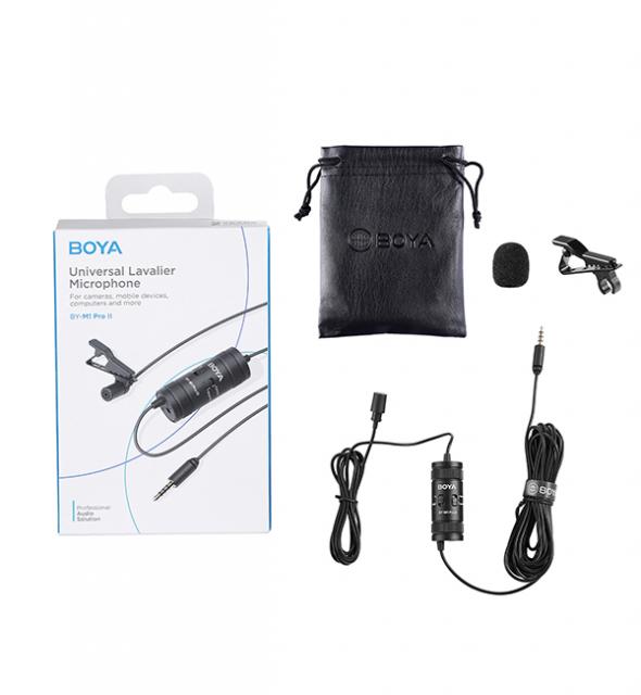 Universal Lavalier Microphone BOYA BY-M1 PRO II 