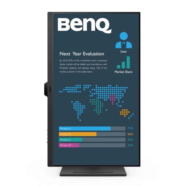 Монитор BenQ BL3290QT, 32 inch, IPS QHD, DisplayPort, HDMI, USB-C, EyeCare 