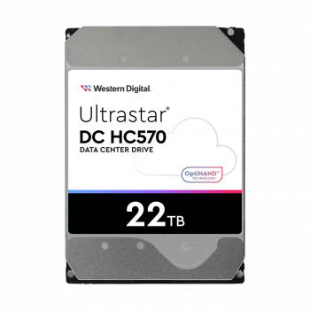 WD Ultrastar DC HC570, 22TB, 7200RPM, SATA 6GB/s