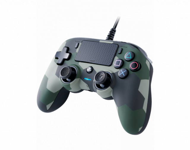 Жичен геймпад Nacon Wired Compact Controller Camo Green, Зелен 