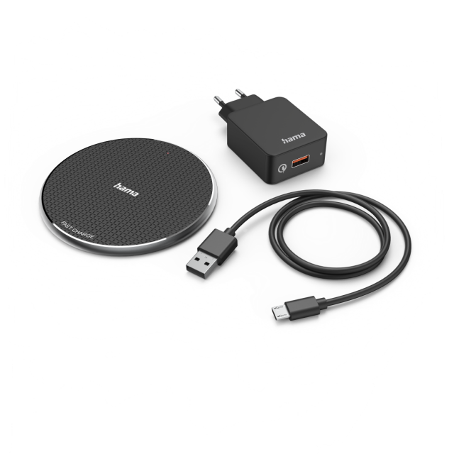 Hama "QI-FC10" Wireless Charger Set, 10W 