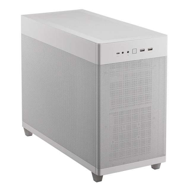 Case ASUS PRIME AP201 Mesh, MicroATX, White 