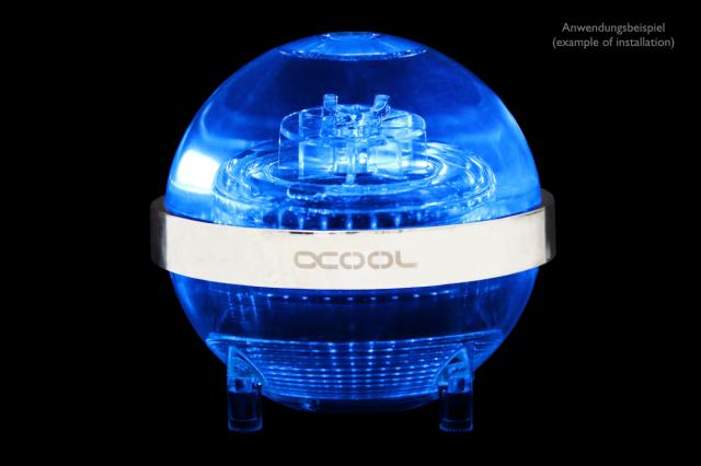 Alphacool Eisball Digital RGB - Acryl (D5/VPP Ready) 