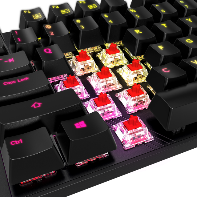 Gaming Mechanical keyboard Gigabyte Aorus K1 RGB Cherry MX Red Switch 