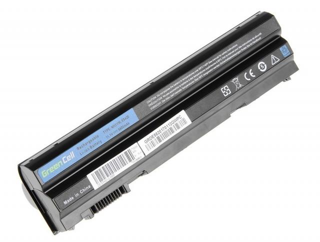 Laptop Battery for Dell Latitude E5420 E5520 E6420 E6520 E6540  11.1V 6600mAh GREEN CELL 