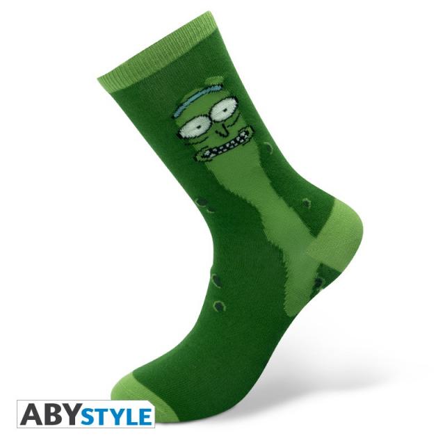 ABYSTYLE RICK AND MORTY Socks Pickle Rick 