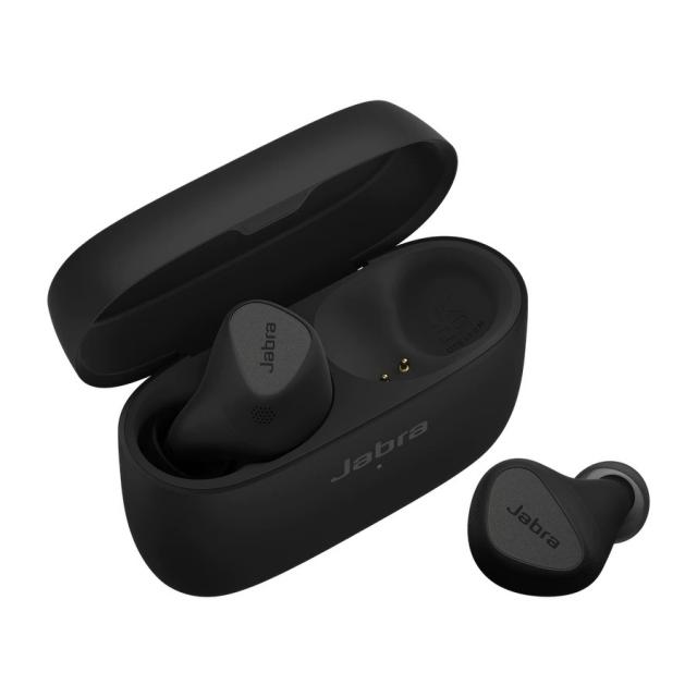 Блутут слушалки Jabra Elite 5 Titanium, Черни 