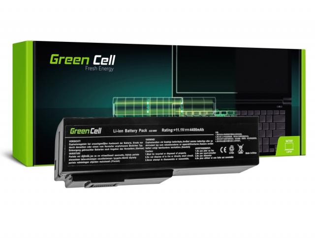 Батерия  за лаптоп GREEN CELL, Asus G50 G51 G60 M50 M50V N53 N53SV N61 N61VG N61JV, 10.8V, 4400mAh 