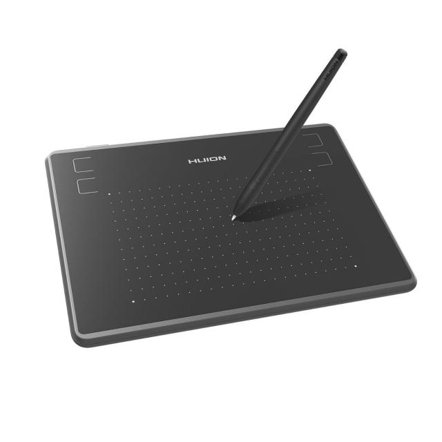 Graphic Tablet HUION Inspiroy H430P, USB, Black 