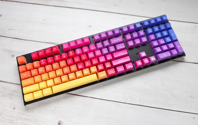 Ducky Afterglow 108-Keycap Set ABS Double-Shot US Layout 