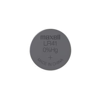 Бутонна микроалкална батерия LR41 /AG3/  10 бр./pack  цена за 1 бр.  MAXELL