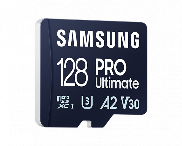 Memory card Samsung PRO Ultimate microSD Card (2023), 128GB, Adapter, USB reader 