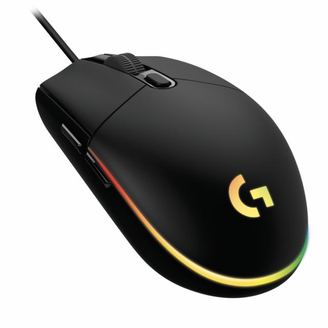 Геймърска мишка Logitech G102 LightSync, RGB, Оптична, Жична, USB 