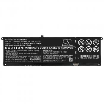 Батерия за лаптоп CAMERON SINO, За DELL Inspiron 13 5310 V6W33, 15.0V, 3500mAh