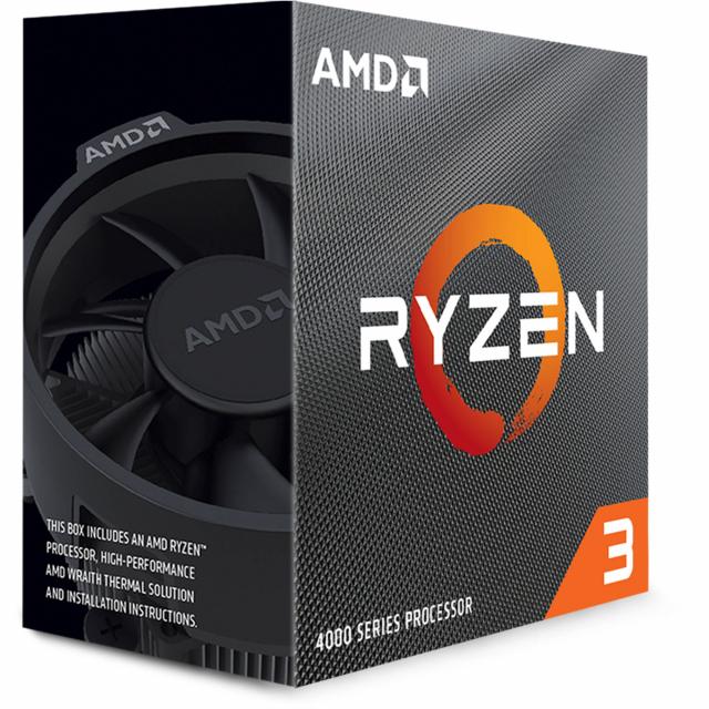 CPU AMD Ryzen 3 4300G, 4 Cores, 8 Threads, 3.8GHz, 6MB Cache, 65W, BOX 