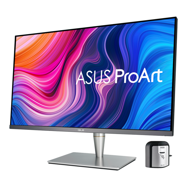 Monitor ASUS PA32UC-K 32'' Professional Monitor, 4K (3840 x 2160), IPS, Quantum Dot, HDR1000, 384 zones local dimming, 99.5% Adobe RGB/95% DCI-P3, E< 2, X-Rite i1 Display Pro 