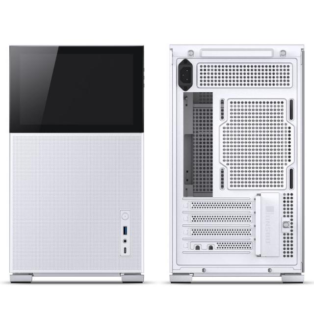 Case Jonsbo D31 Mesh Screen TG, mATX, White 