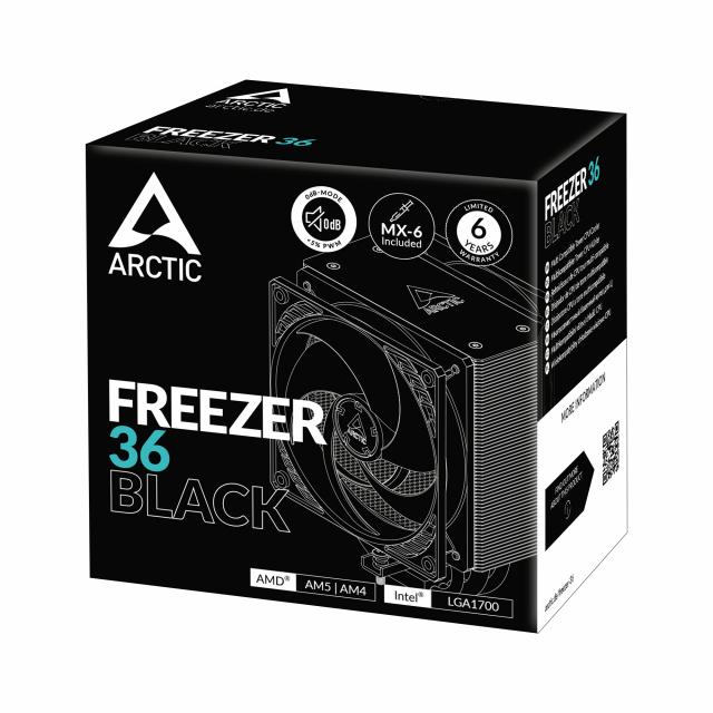 CPU Cooler ARCTIC Freezer 36 Black - ACFRE00123A 