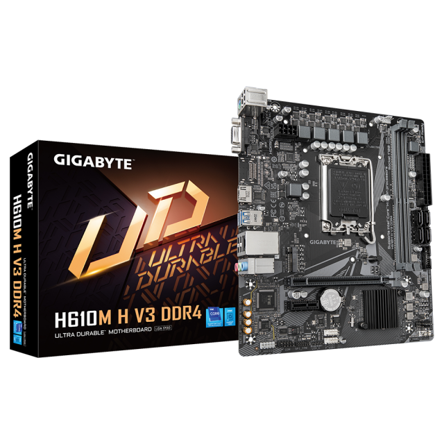 Дънна платка GIGABYTE H610M H V3 