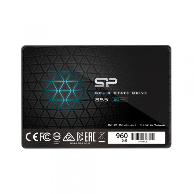 SSD SILICON POWER S55, 2.5", 960 GB, SATA3 