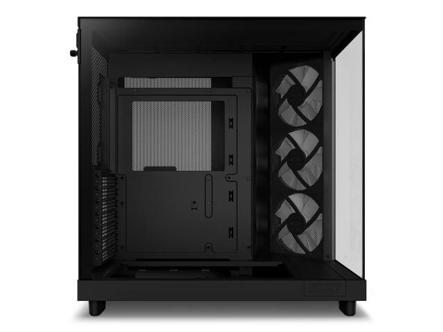 Кутия NZXT H6 Flow RGB Matte Black - Middle Tower 