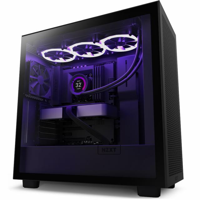 Кутия NZXT H7 Flow Matte Black 