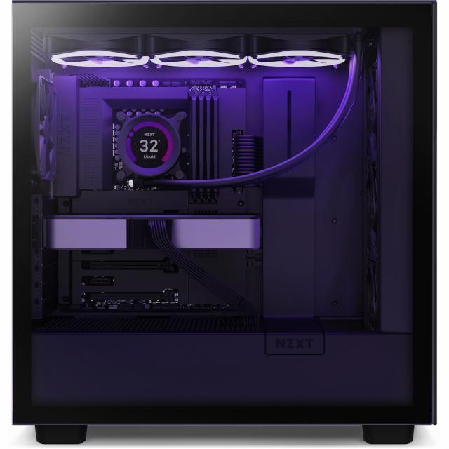 Кутия NZXT H7 Flow Matte Black 