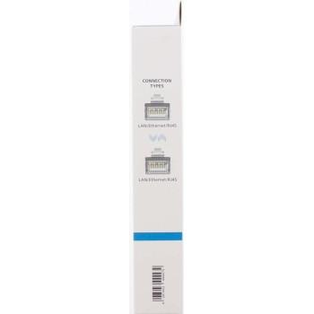 Мрежов пач кабел HAMA S/FTP, CAT 8, RJ-45 - RJ-45, 40Gbit/s, 1.50 m, Halogen-free, Черен 