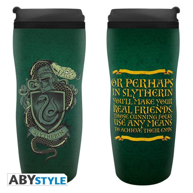 ABYSTYLE HARRY POTTER Travel Mug Slytherin 