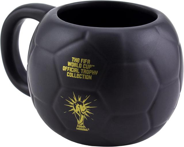 Чаша Paladone FIFA Football (Black and Gold) Shaped Mug 