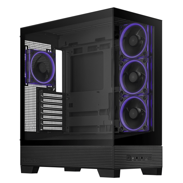 Case ASUS A31 PLUS ARGB - Black 